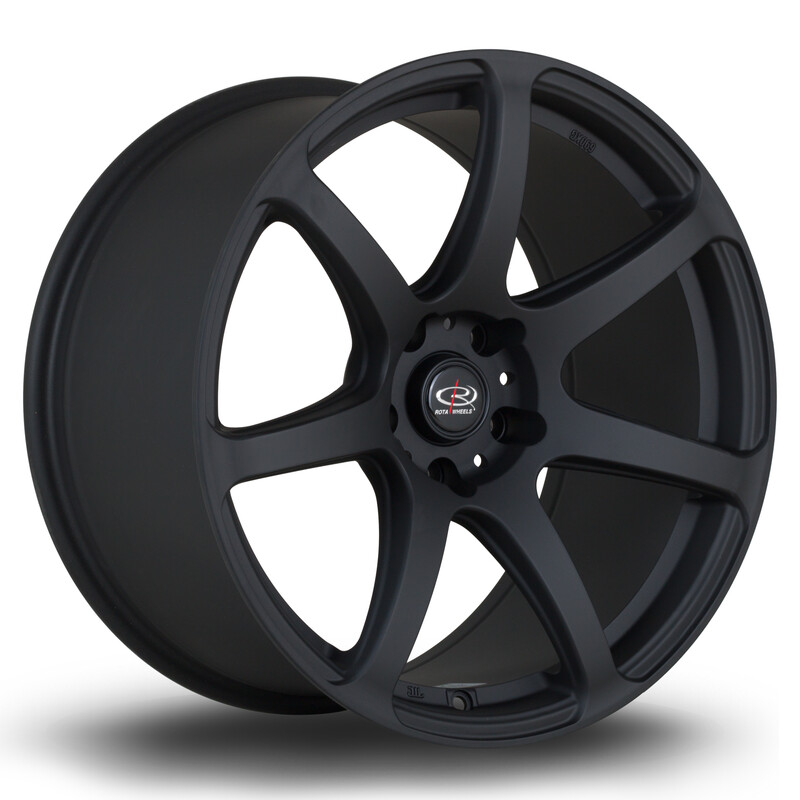 Rota Pro R 18x9.5" 5x114.3 ET20, Flat Black