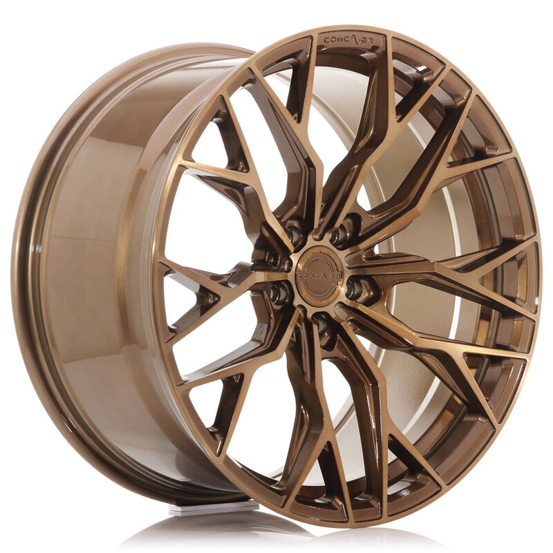 Concaver CVR1 23x10.5" (5 hole custom PCD) ET5-46, Brushed Bronze