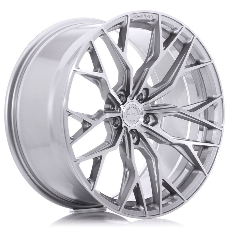 Concaver CVR1 23x10.5" (5 hole custom PCD) ET5-46, Brushed Titanium