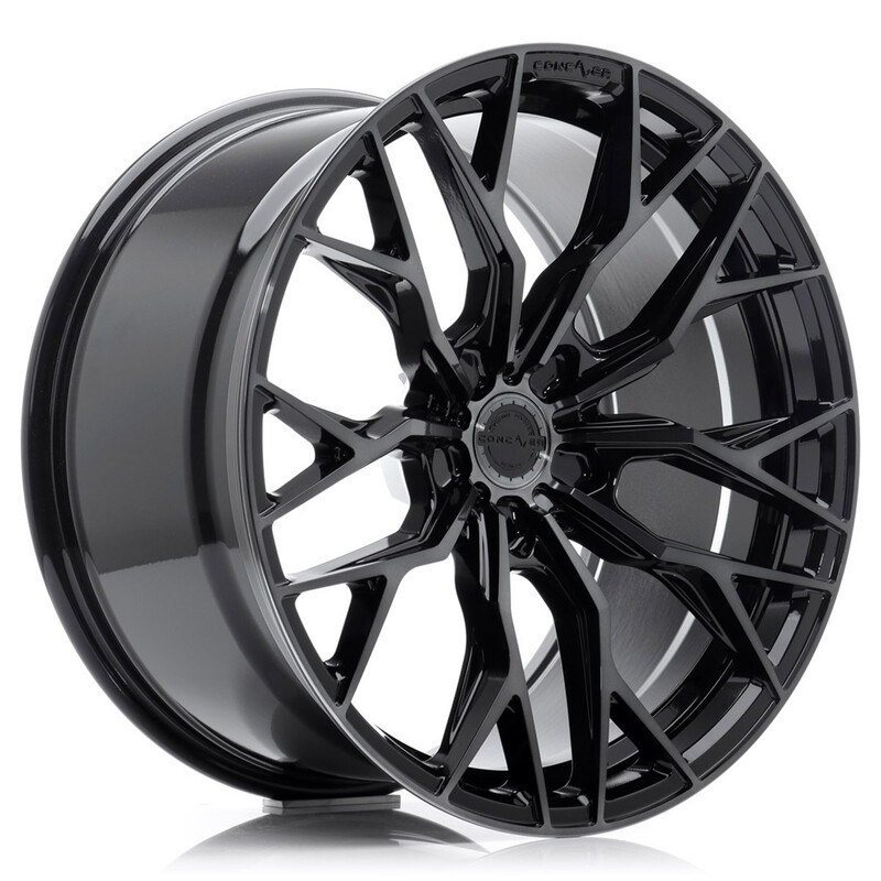 Concaver CVR1 23x10" (5 hole custom PCD) ET20-64, Double Tinted Black