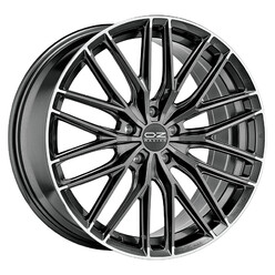 OZ Gran Turismo HLT 19x8.5" 5x108 ET45, Star Graphite Diamond Lip