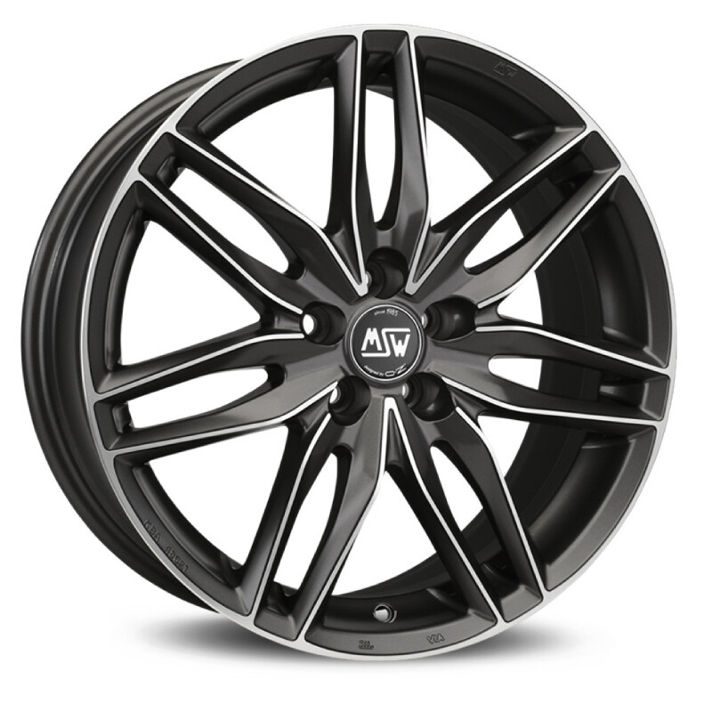 MSW 24 15x6.5" 4x108 ET42, Matt Gunmetal