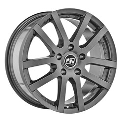 MSW 22 16x6.5" 4x108 ET18, Grey Silver