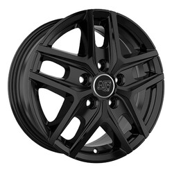 MSW 40 Van 16x6.5" 5x114.3 ET44, Gloss Black