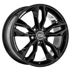 MSW 71 17x7.5" 5x112 ET45, Gloss Black