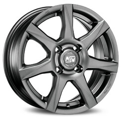 MSW 77 17x7.5" 5x114.3 ET38, Matt Dark Grey