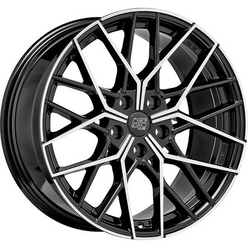 MSW 74 20x8.5" 5x112 ET45, Gloss Black, Machined Spokes