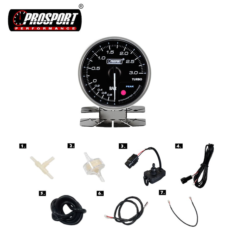 ProSport Supreme Boost Pressure Gauge