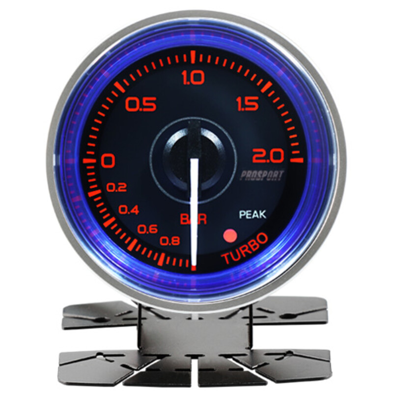 ProSport Crystal Boost Pressure Gauge