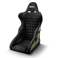 Sparco Legend Carbon Kevlar FIA Bucket Seat - Black