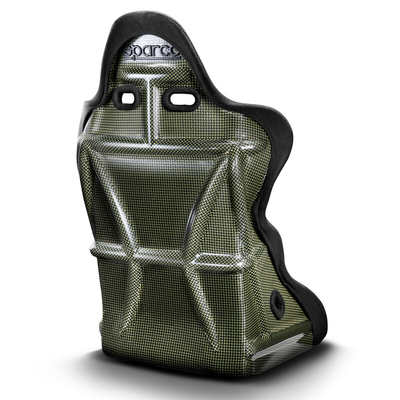 Sparco Legend Carbon Kevlar FIA Bucket Seat - Black