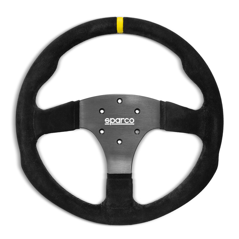 Sparco\u0020R330\u0020Flat\u0020Steering\u0020Wheel,\u0020Suede