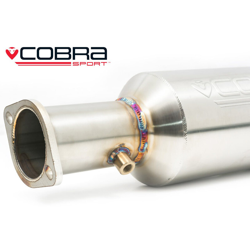 Cobra Sport "Venom Box Delete" GPF Back Exhaust System for Ford Focus ST MK4