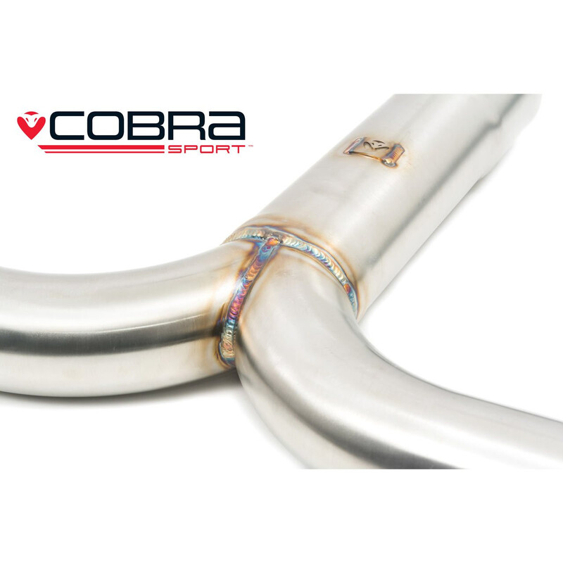 Cobra Sport "Venom Box Delete" GPF Back Exhaust System for Ford Focus ST MK4