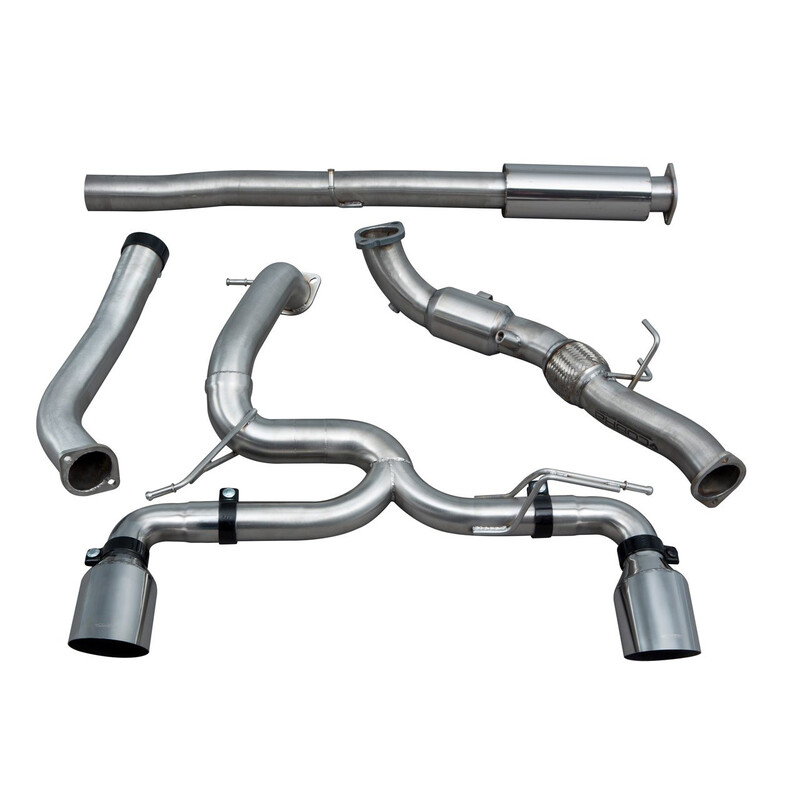 Cobra Sport "Venom Box Delete" Turbo Back Exhaust System for Ford Focus RS MK3