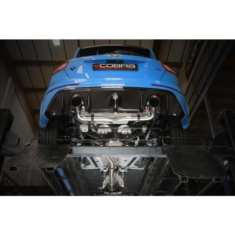 Cobra Sport "Venom Box Delete" Turbo Back Exhaust System for Ford Focus RS MK3