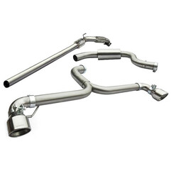 Cobra Sport "Venom Box Delete" Turbo Back Exhaust System for VW Golf 6 GTI 2.0L TSI (09-12)