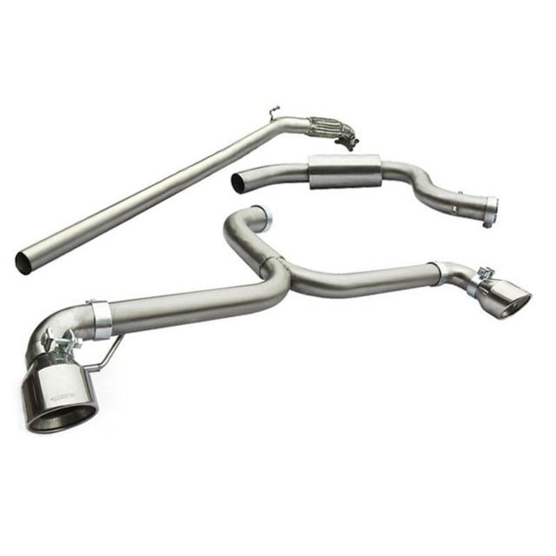 Cobra Sport "Venom Box Delete" Turbo Back Exhaust System for VW Golf 6 GTI 2.0L TSI (09-12)