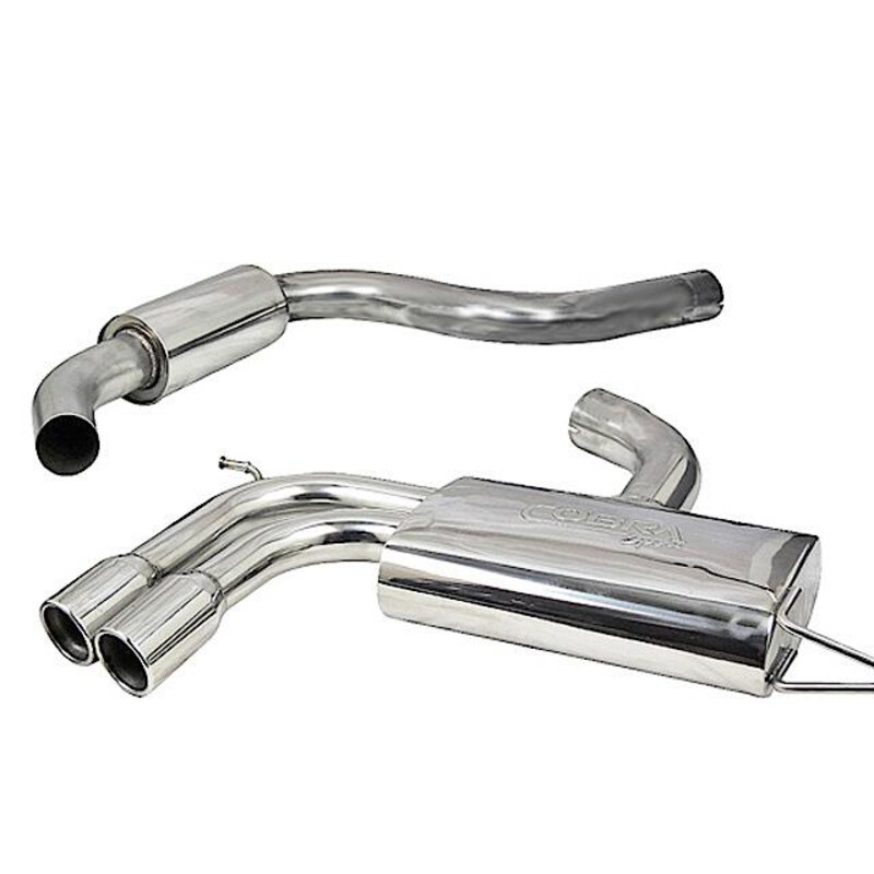 Cobra Sport Cat Back Exhaust System for Audi A3 8P Sportback 2.0L TFSI, 2WD (03-12)