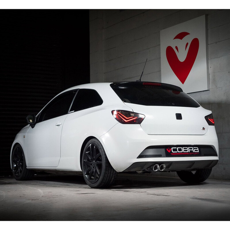Cobra Sport Cat Back Exhaust System for Seat Ibiza FR 1.4L TSI ACT (14-15)