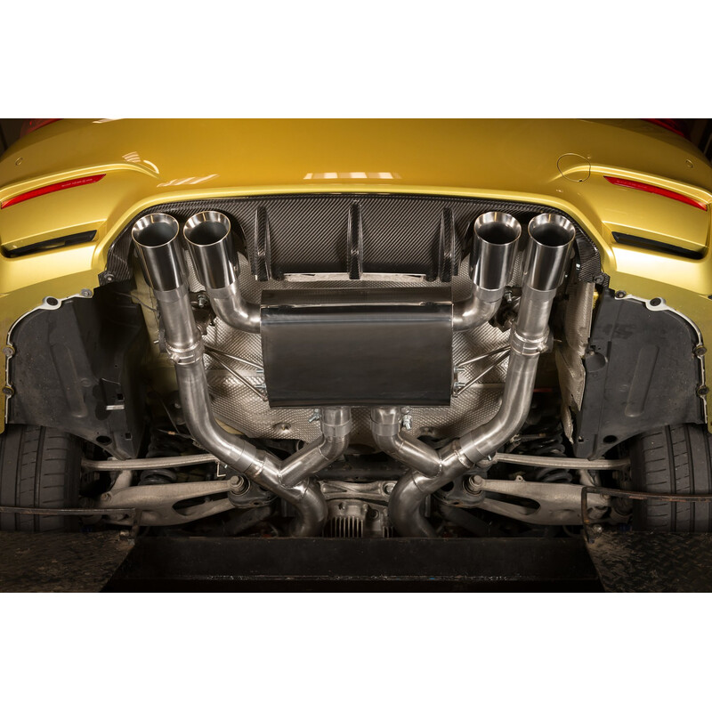 Cobra Sport Valved Primary Cat Back for BMW M3 F80