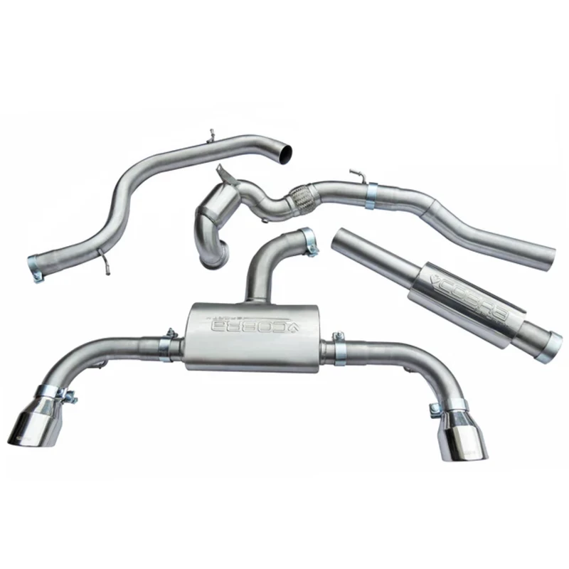 Cobra Sport Turbo Back Exhaust System for VW Golf 7.5 GTI (2017+)