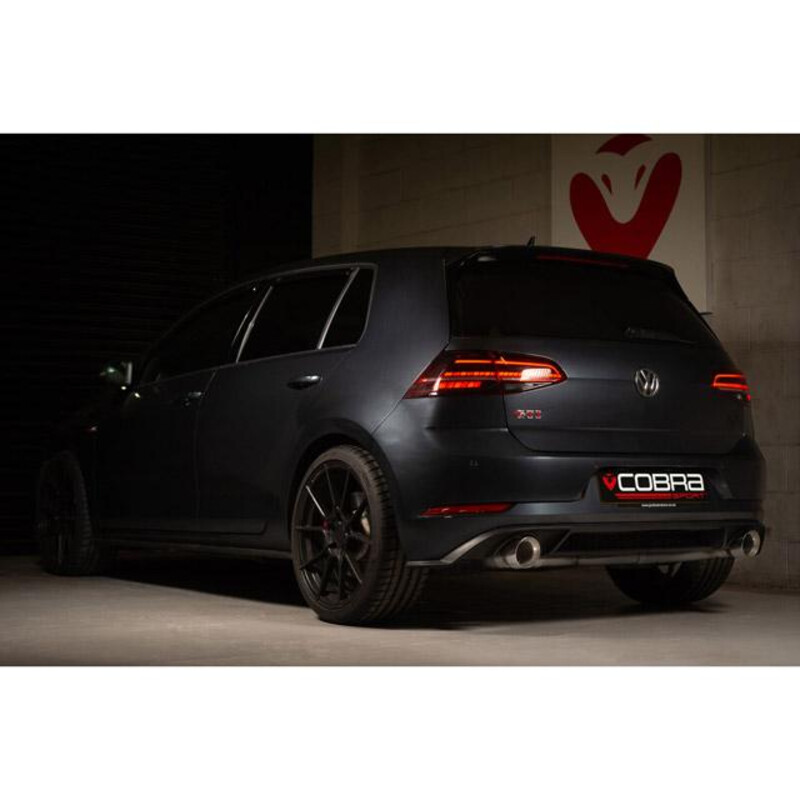 Cobra Sport Turbo Back Exhaust System for VW Golf 7.5 GTI (2017+)