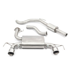 Cobra Sport Cat Back Exhaust System for Opel Corsa D Nürburgring (10-14)