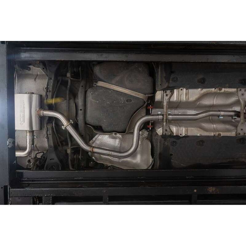 Cobra Sport Cat Back Exhaust System for VW Scirocco GT 2.0L TSI Facelift (13-17)