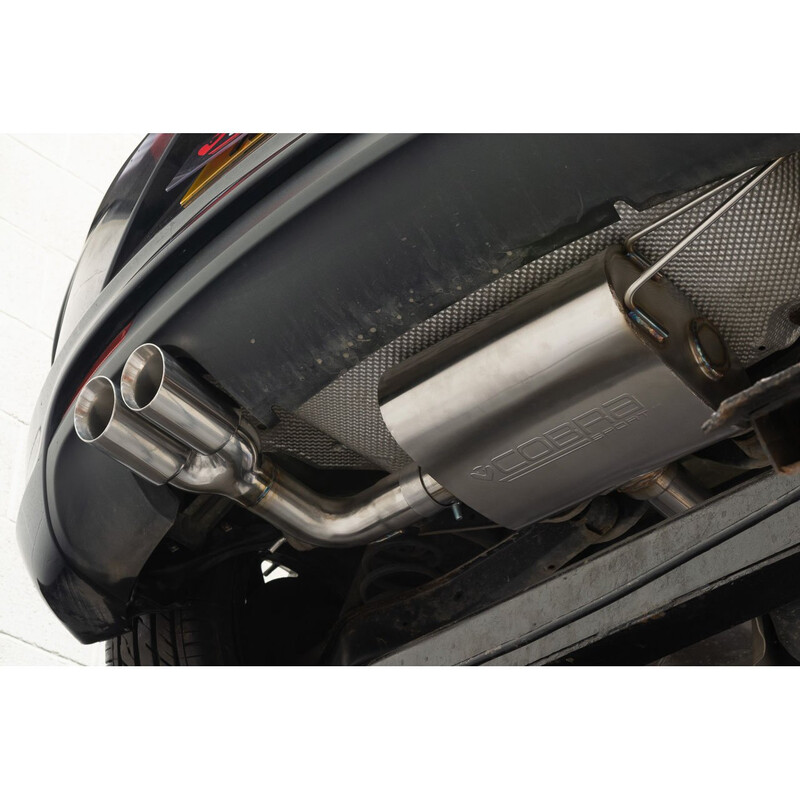 Cobra Sport Cat Back Exhaust System for VW Scirocco GT 2.0L TSI Facelift (13-17)