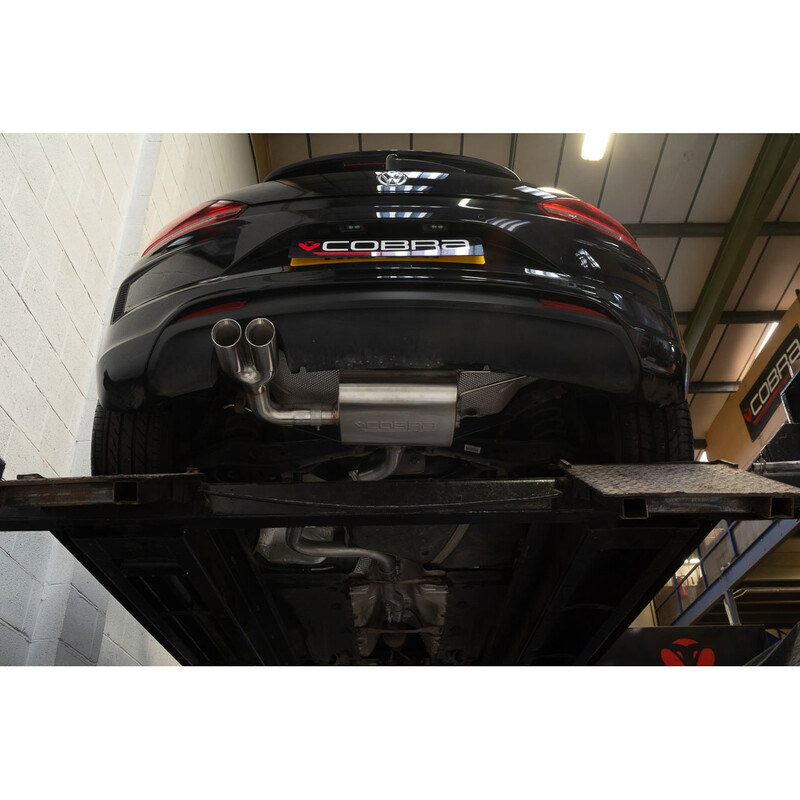 Cobra Sport Cat Back Exhaust System for VW Scirocco GT 2.0L TSI Facelift (13-17)
