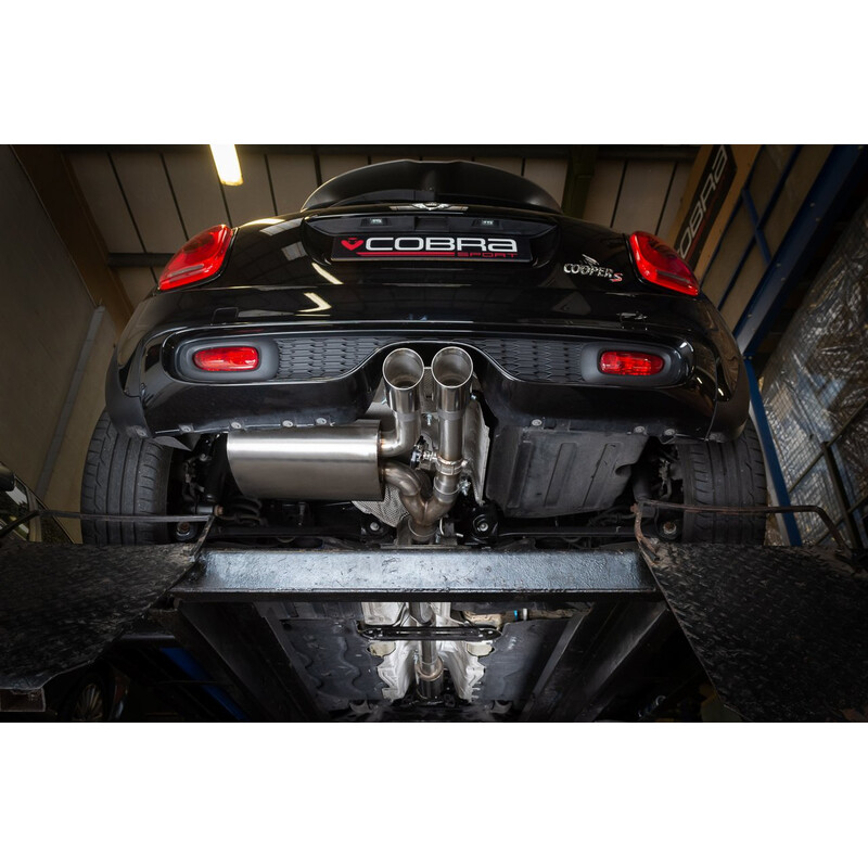 Cobra Sport Valved Cat Back Exhaust System for Mini Cooper S F56 LCI Ø3" (14-18)