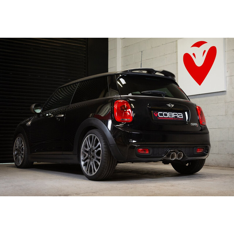 Cobra Sport Valved Cat Back Exhaust System for Mini Cooper S F56 LCI Ø3" (14-18)