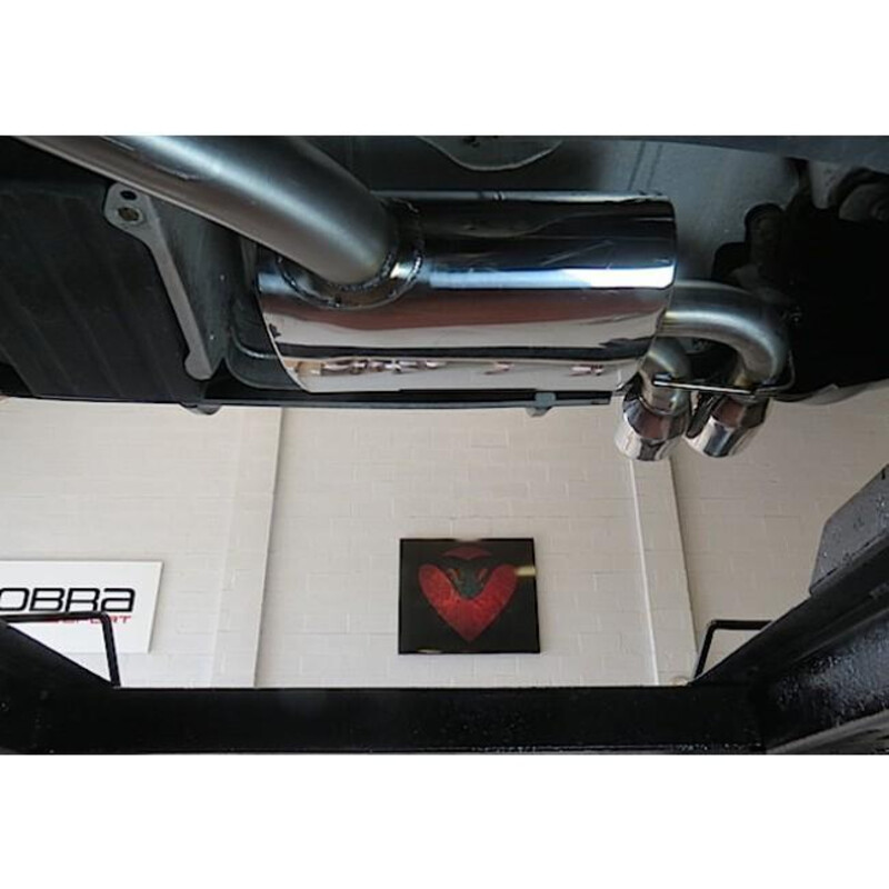 Cobra Sport Turbo Back Exhaust System for Audi S3 8P (3-Door, 03-13)