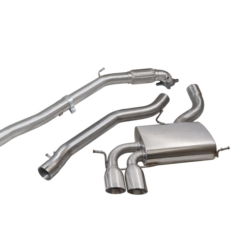 Cobra Sport Turbo Back Exhaust System for Audi S3 8P (3-Door, 03-13)
