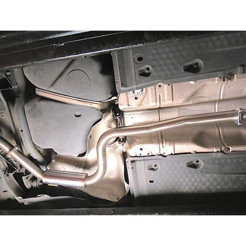 Cobra Sport Cat Back Exhaust System for Audi A3 8P Sportback 2.0L TDI 170, 2WD (08-12)