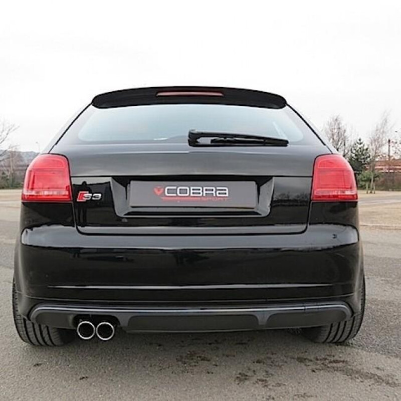 Cobra Sport Cat Back Exhaust System for Audi S3 8P (Sportback, 03-13)