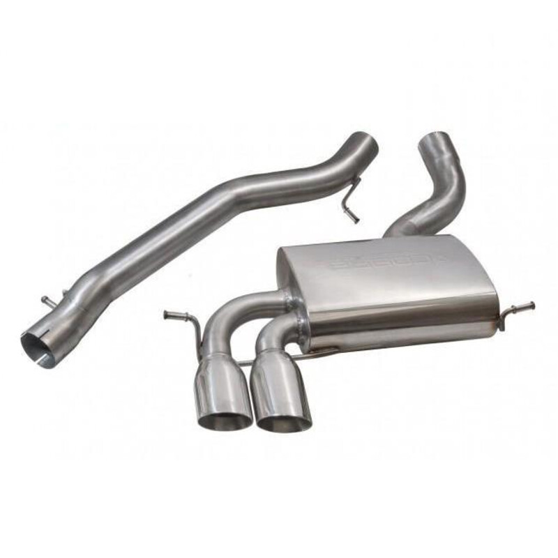 Cobra Sport Cat Back Exhaust System for Audi S3 8P (Sportback, 03-13)