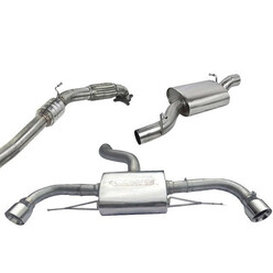 Cobra Sport Turbo Back Exhaust System for Audi TT 8J 2.0L TFSI (Quattro, 12-14)