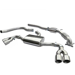 Cobra Sport Turbo Back Exhaust System for Audi TT 8J 1.8 & 2.0L TFSI (2WD, 07-11)