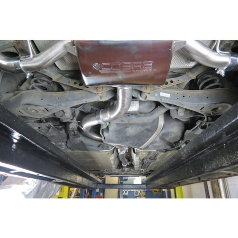 Cobra Sport Turbo Back Exhaust System for Audi TT 8J 1.8 & 2.0L TFSI (2WD, 07-11)