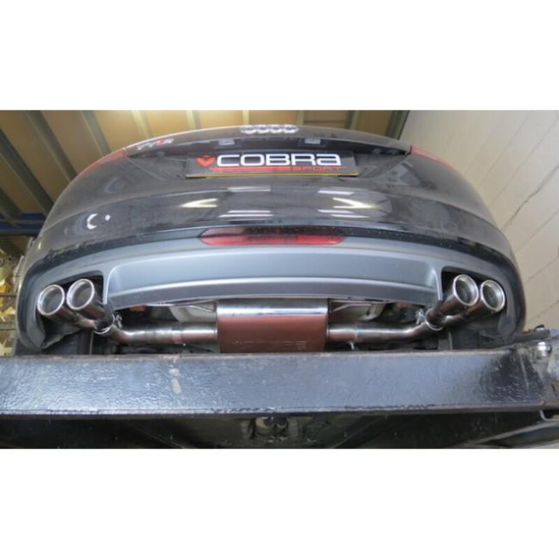 Cobra Sport Turbo Back Exhaust System for Audi TTS 8J (Quattro, 08-14)
