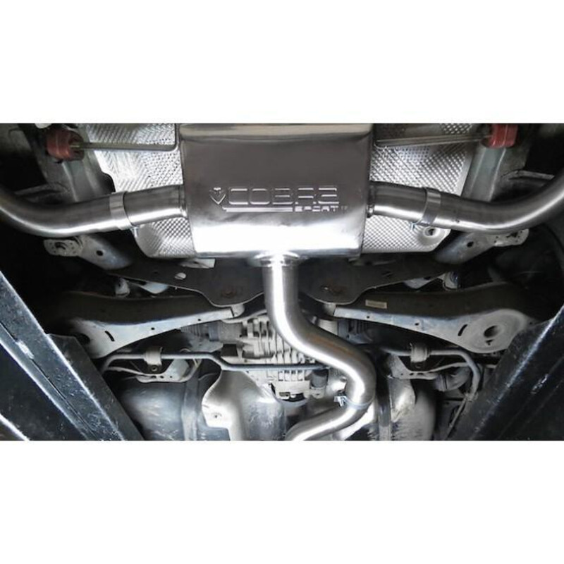 Cobra Sport Turbo Back Exhaust System for Audi TTS 8J (Quattro, 08-14)