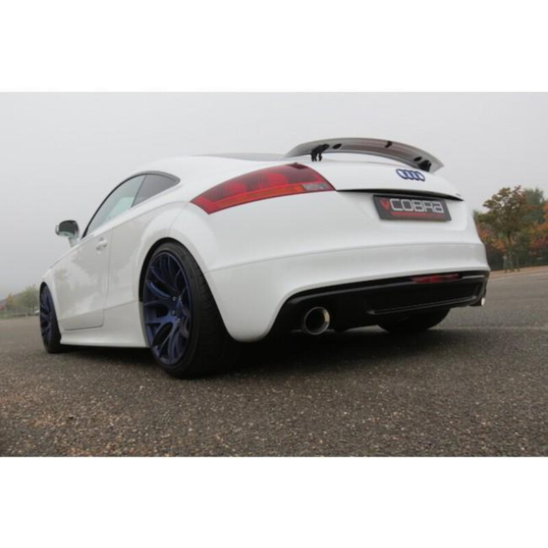 Cobra Sport Turbo Back Exhaust System for Audi TT 8J 1.8 & 2.0L TFSI (2WD, 11-14)