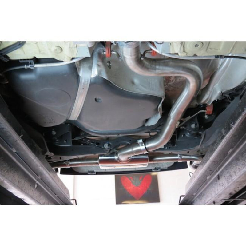 Cobra Sport Turbo Back Exhaust System for Audi TT 8J 1.8 & 2.0L TFSI (2WD, 11-14)