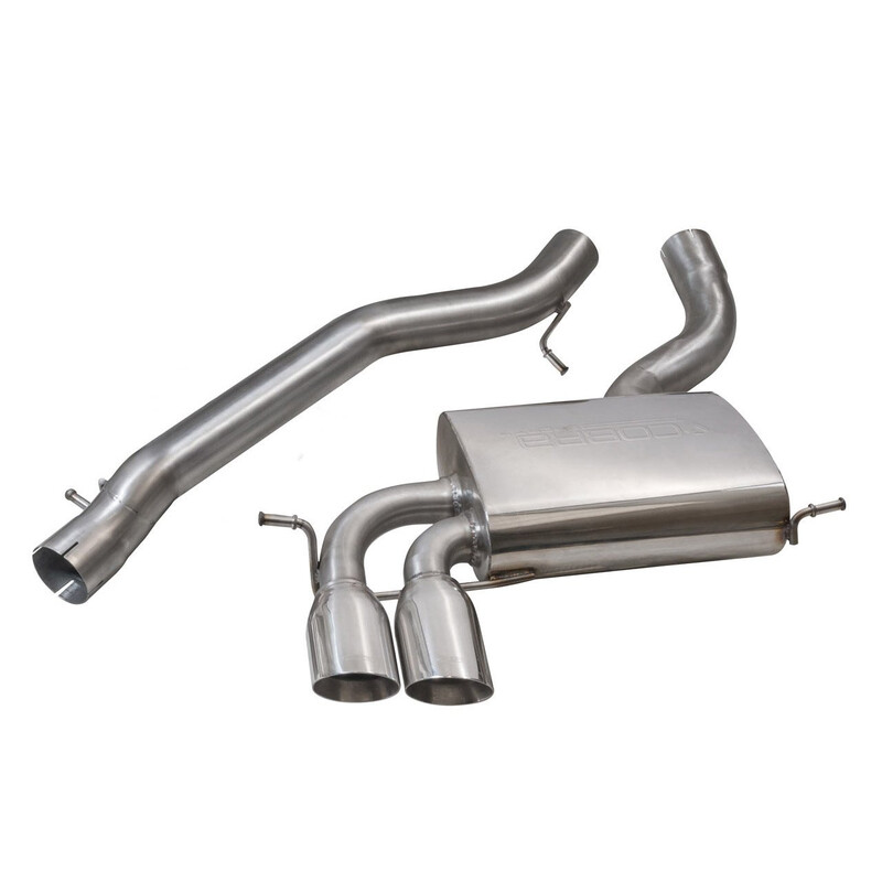 Cobra Sport Cat Back Exhaust System for Audi A3 8P 3.2L V6 Quattro (03-12)