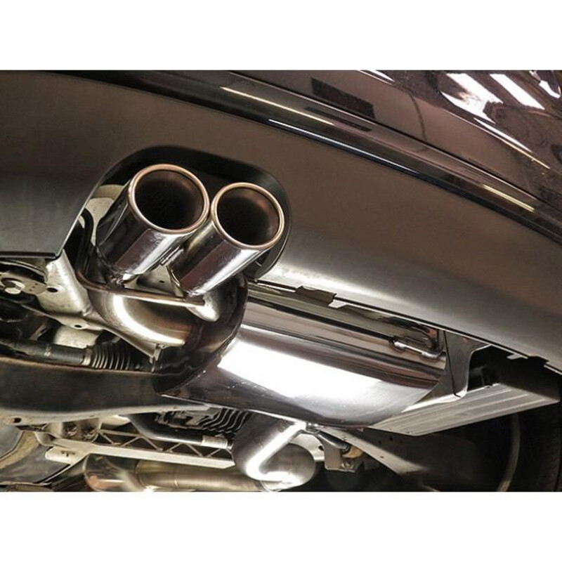 Cobra Sport Cat Back Exhaust System for Audi A3 8P 3-Door, 2.0L TFSI, Quattro (03-12)