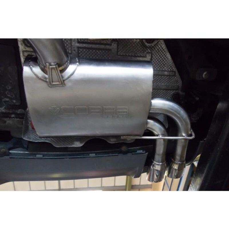 Cobra Sport Turbo Back Exhaust System for Audi S3 8P (Sportback, 03-13)