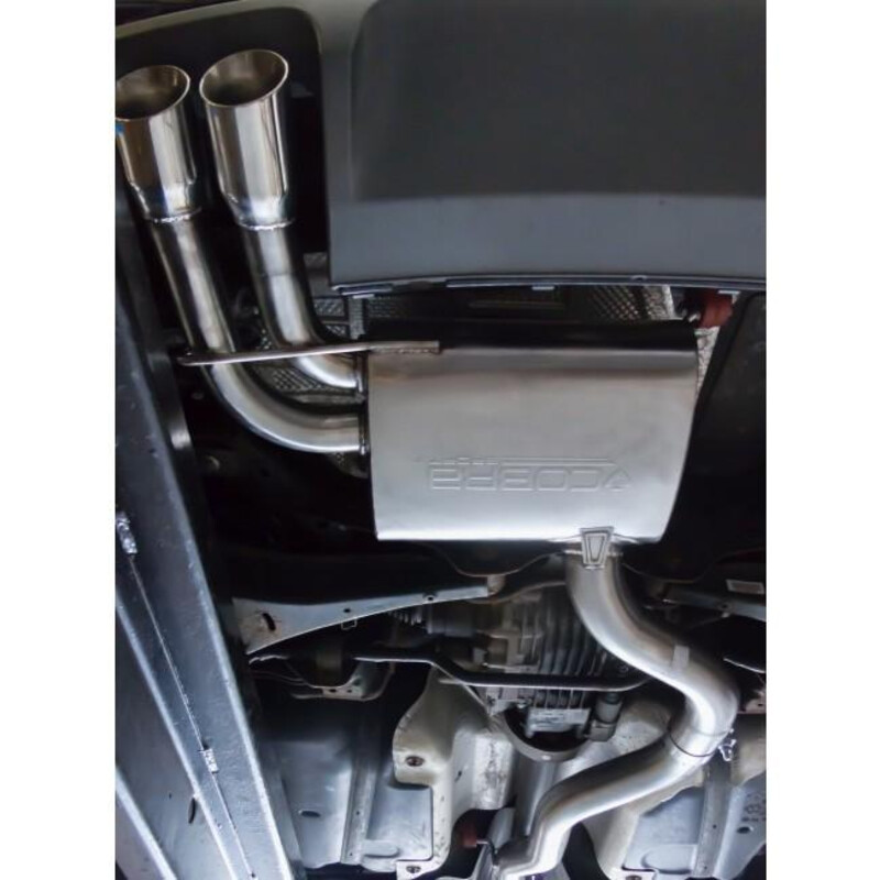 Cobra Sport Turbo Back Exhaust System for Audi S3 8P (Sportback, 03-13)