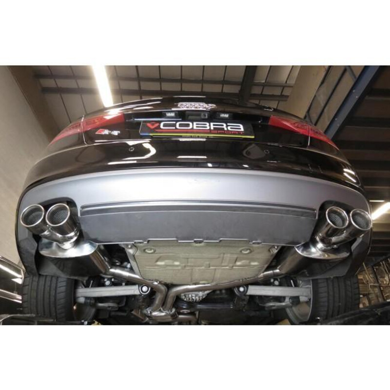 Cobra Sport Cat Back Exhaust System for Audi S5 B8 3.0L TFSI (07-16)